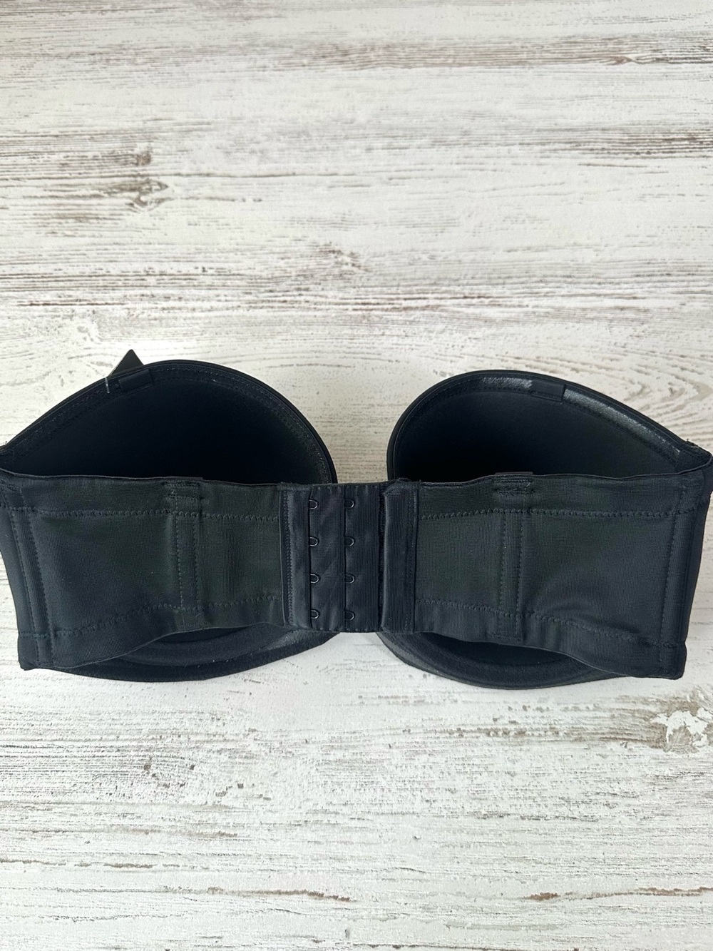 NWT WACOAL Red Carpet Strapless Underwire Bra Black 32DD - Picture 3 of 8